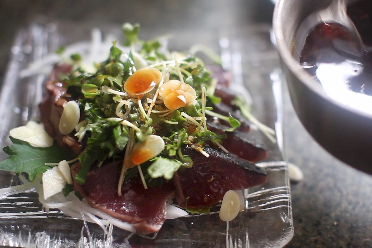 Katsuo Tataki (Marinated Bonito) JAPONISM LIFESTYLE